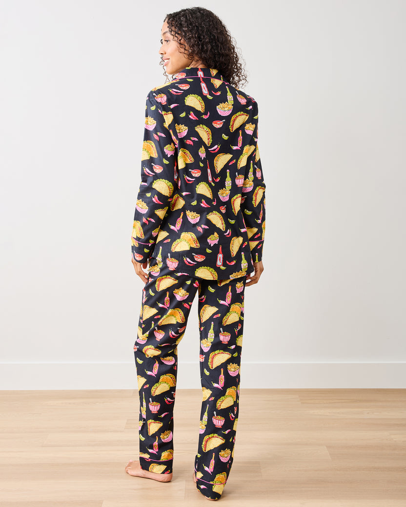 Guac On - Long PJ Set - Lava Rock - Printfresh