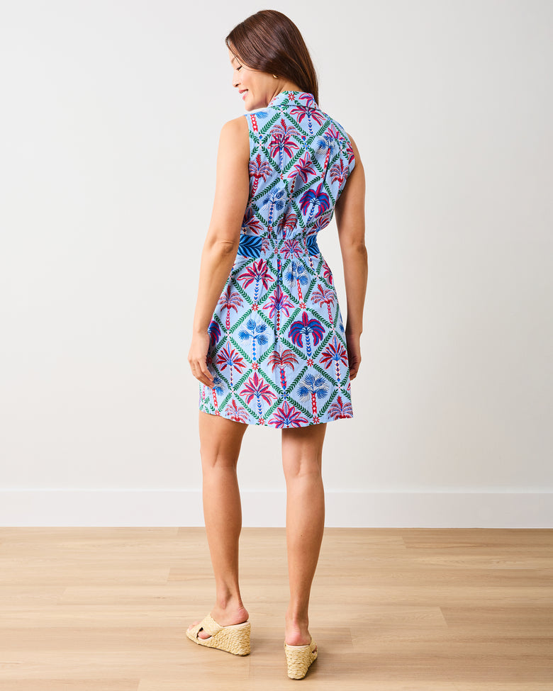 Palm Tree Paradise - Lucia Dress - Lilac Escape - Printfresh