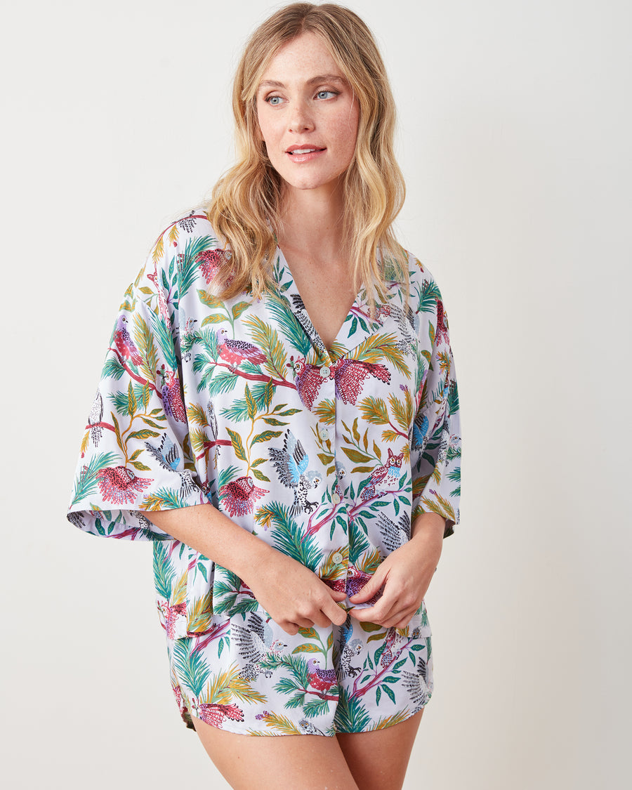 Wise Owls - Eco Satin Sweet Dreams Set - Dusty Lilac - Printfresh