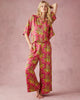 Bagheera - Satin Wildest Dreams & Robe Set - Hot Pink - Printfresh