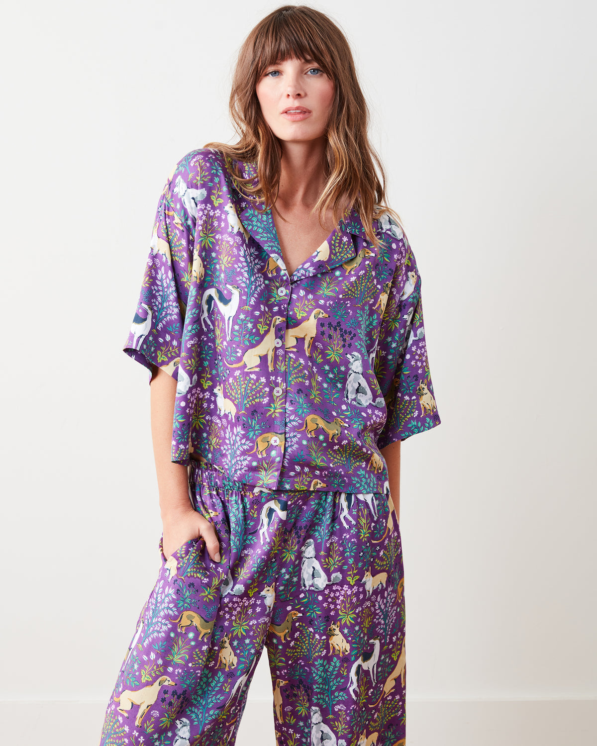 Must Love Dogs - Eco Satin Wildest Dreams Set - Amethyst - Printfresh