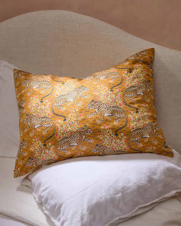 Bagheera - Satin Pillowcase - Tobacco - Printfresh