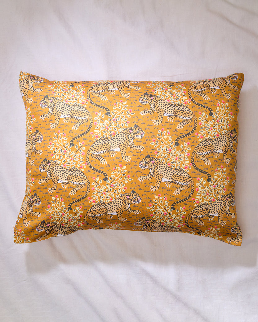 Bagheera - Eco Satin Pillowcase - Tobacco - Printfresh