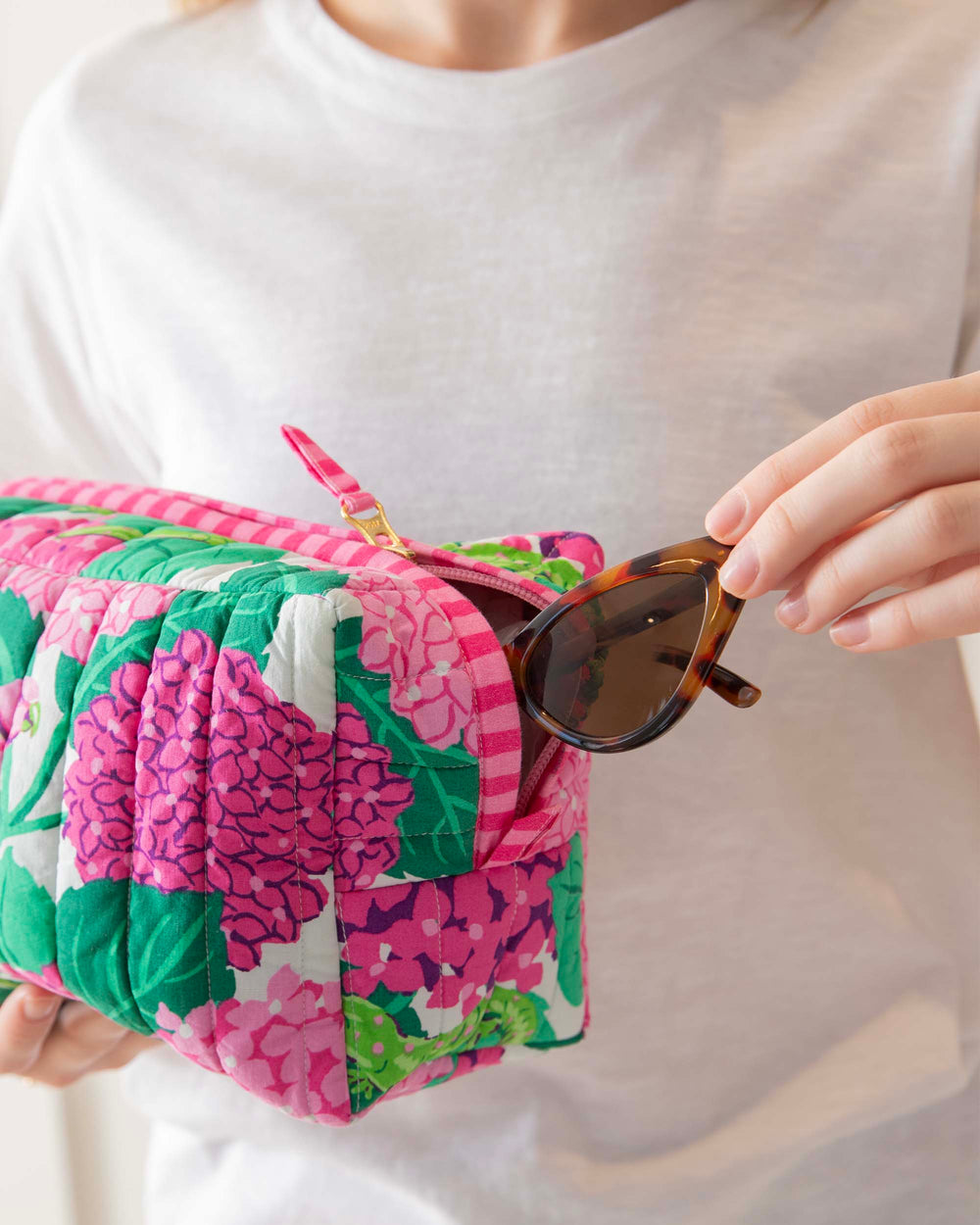 Quilted Pouches | Shop Makeup Bags & Cotton Pouch Sets