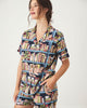 Secret Library - Short PJ Set - Hideaway Blue - Printfresh