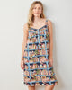 Secret Library - Back to Bed Nightgown - Hideaway Blue - Printfresh