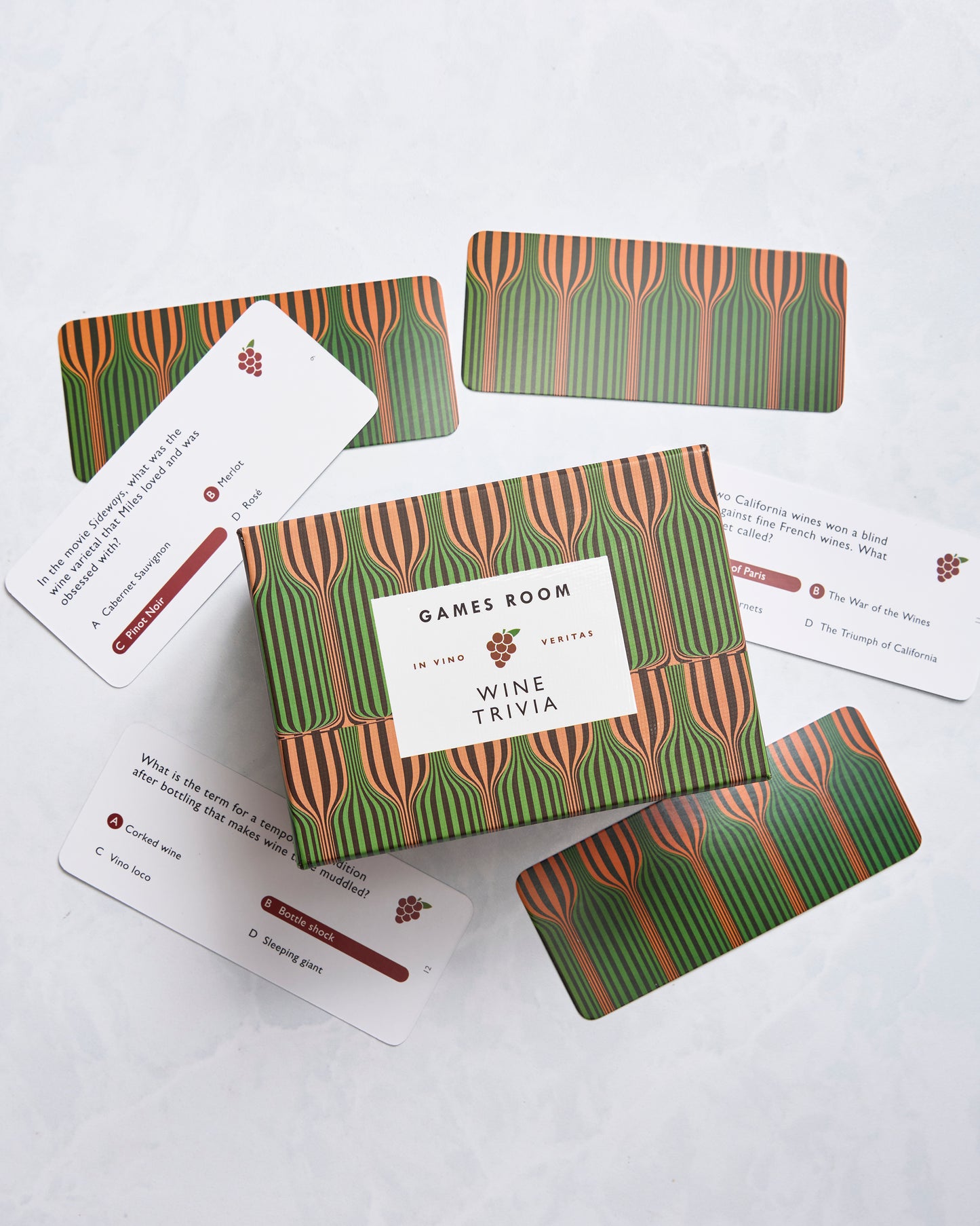 Wine Trivia by Chronicle Books - Printfresh