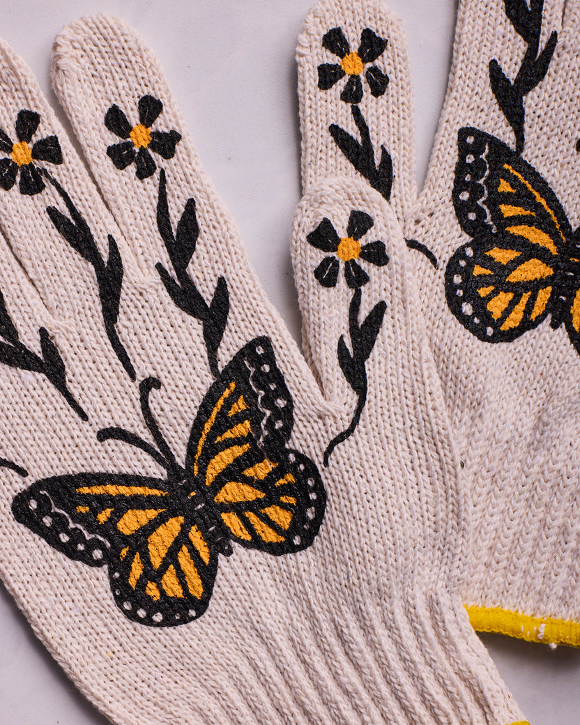Monarch - Gardening Gloves - My Little Belleville - Printfresh