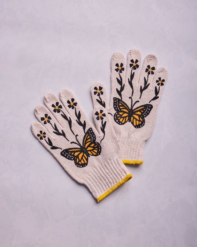Monarch - Gardening Gloves - My Little Belleville - Printfresh