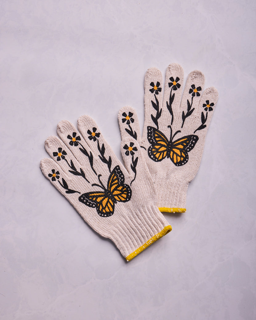 Monarch - Gardening Gloves - My Little Belleville - Printfresh