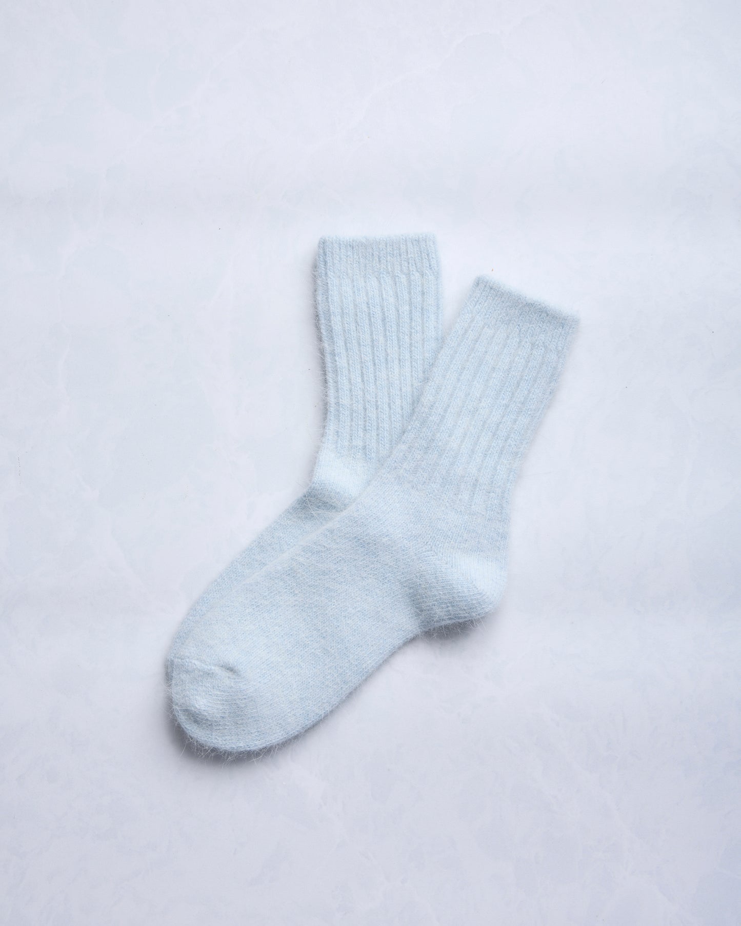 Blue - ELMNTL Super Soft Wool Socks - Printfresh