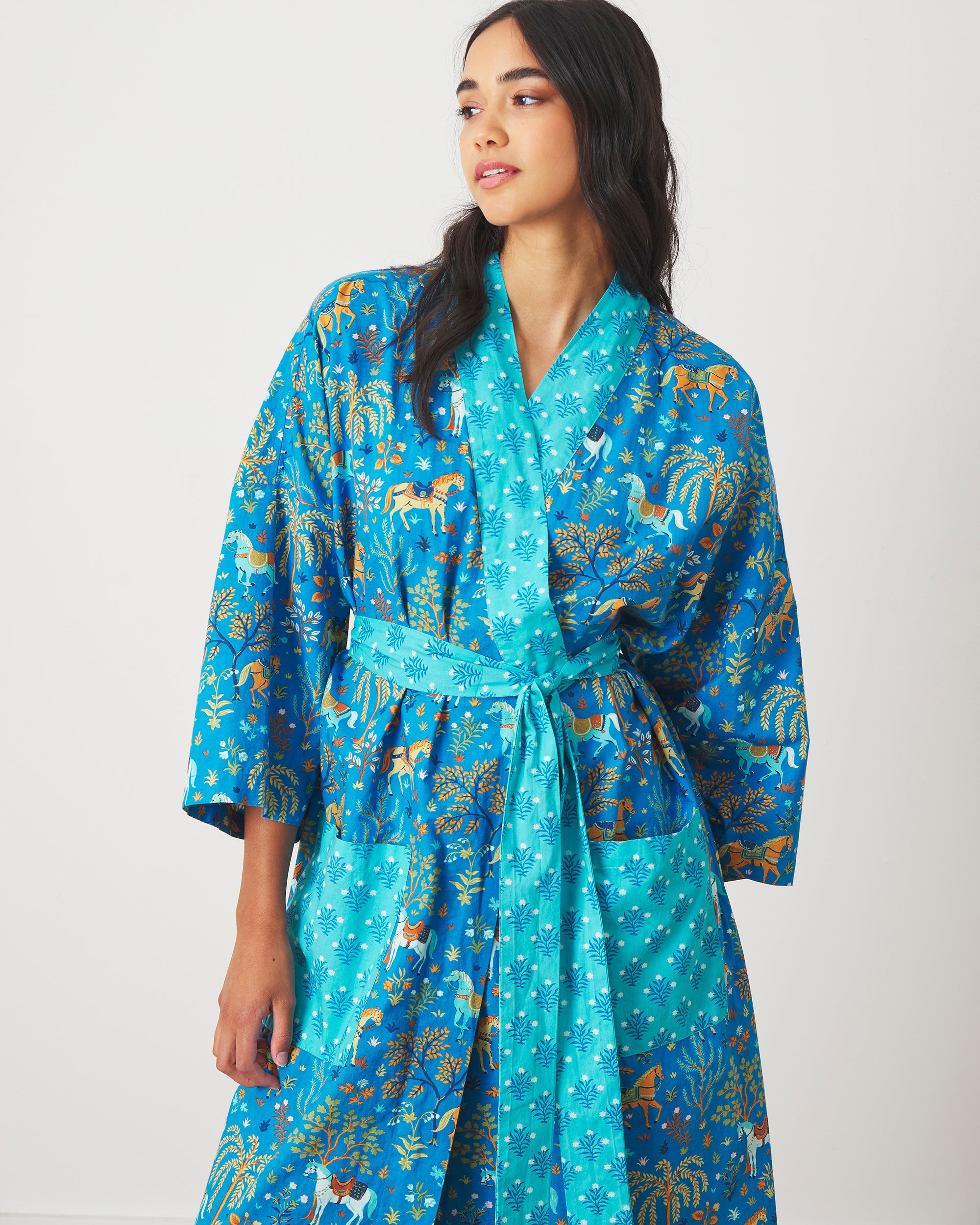 Show Pony - Robe - Steel Blue - Printfresh