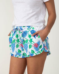 Soft Lilac - Ruffle Shorts- Cloud - Printfresh