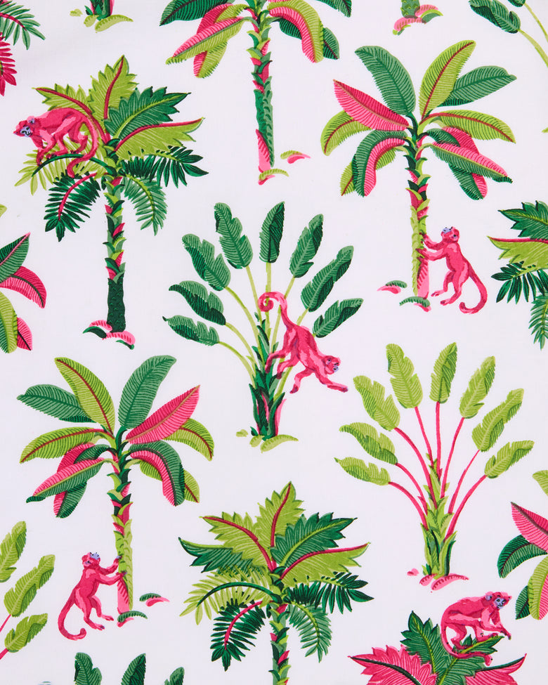 Royal Palms - Everyday Button Down - Pink Basil - Printfresh
