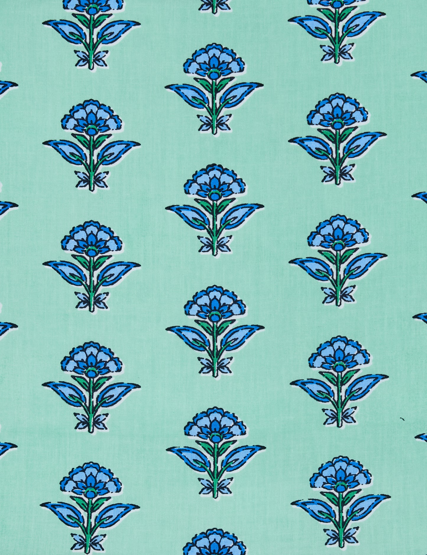 Aviary Flowers - Dunmore Blouse - Soft Sage - Printfresh