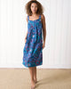 Sparks Fly - Back to Bed Nightgown - Navy - Printfresh