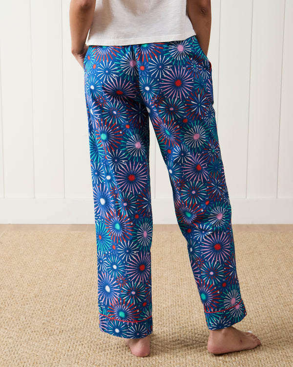 Sparks Fly - PJ Pants - Navy - Printfresh