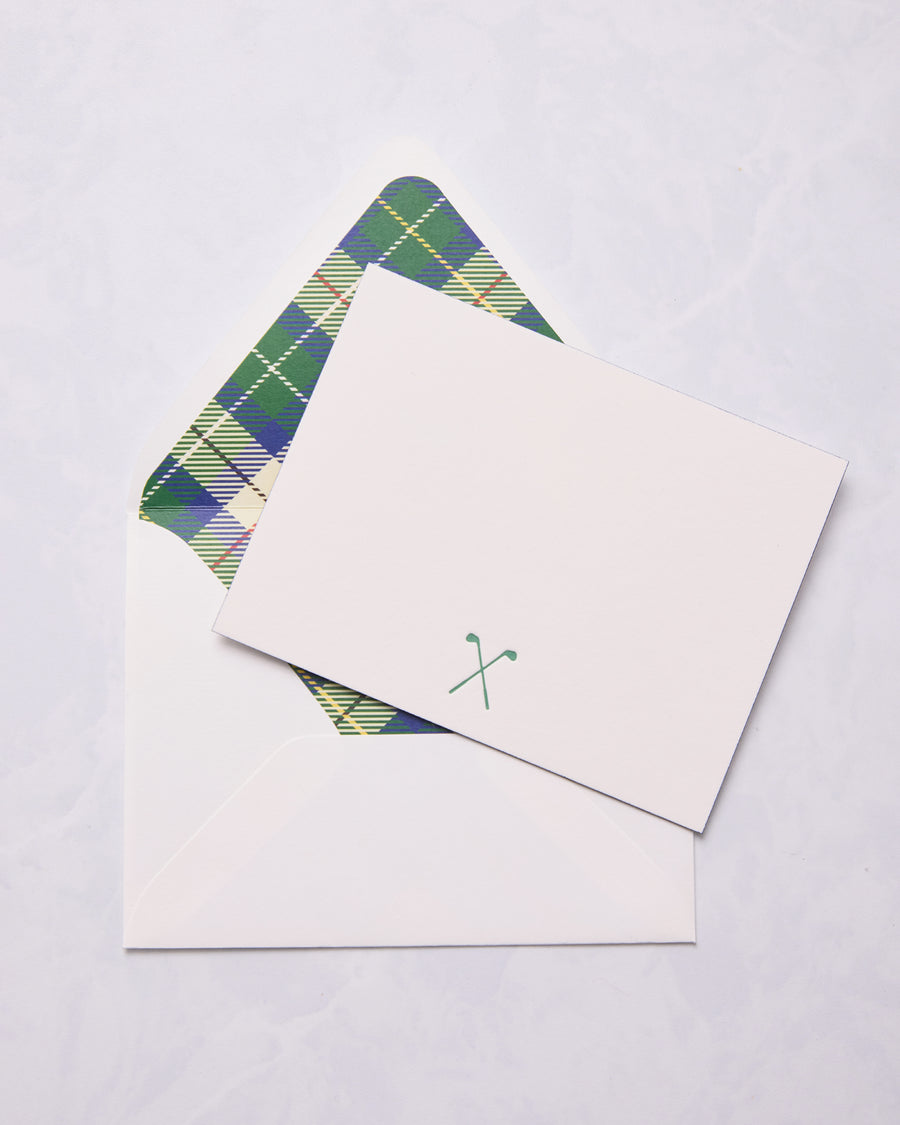 Golf - Fancy Pants Notecards - Color Box Design & Letterpress - Printfresh