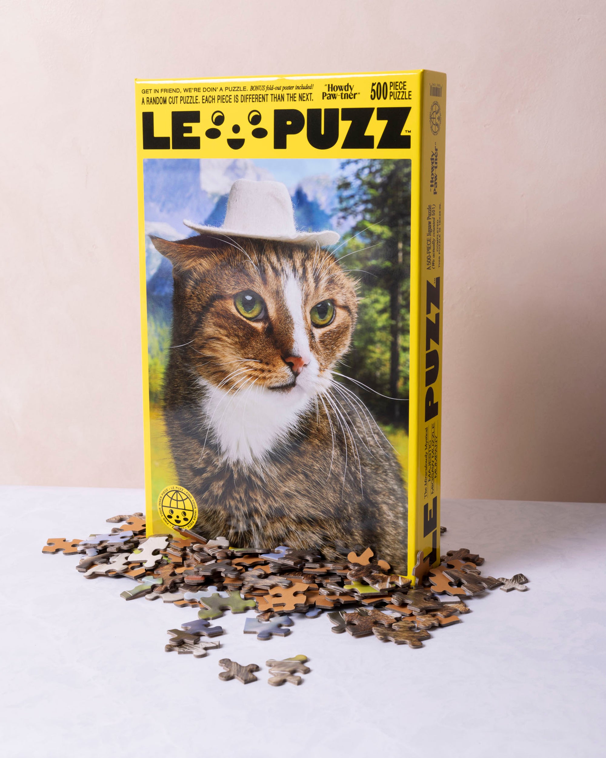 Howdy Paw—Tner - 500 Piece Puzzle - Le Puzz – Printfresh