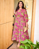 Bagheera - To and From Dress - Hot Pink - Printfresh