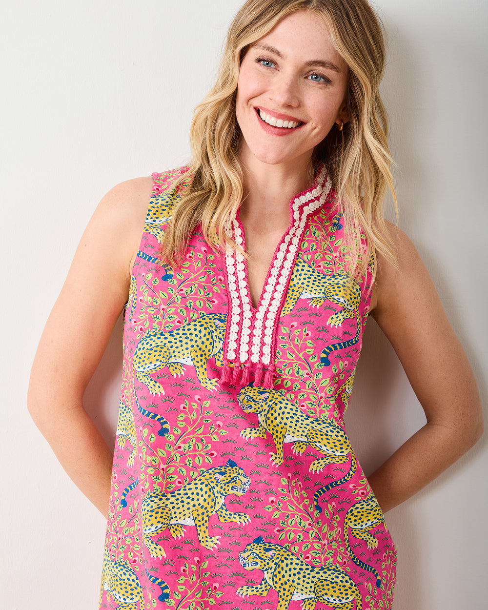 Bagheera - Ocean View Shift - Hot Pink - Printfresh