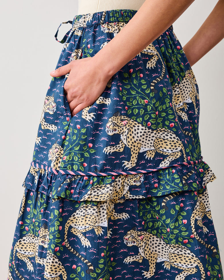Bagheera - Now or Later Skirt - Navy - Printfresh