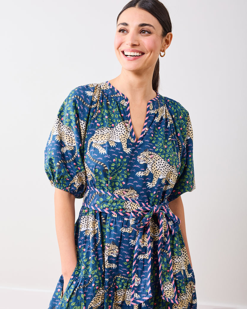 Bagheera - To and From Dress - Navy - Printfresh