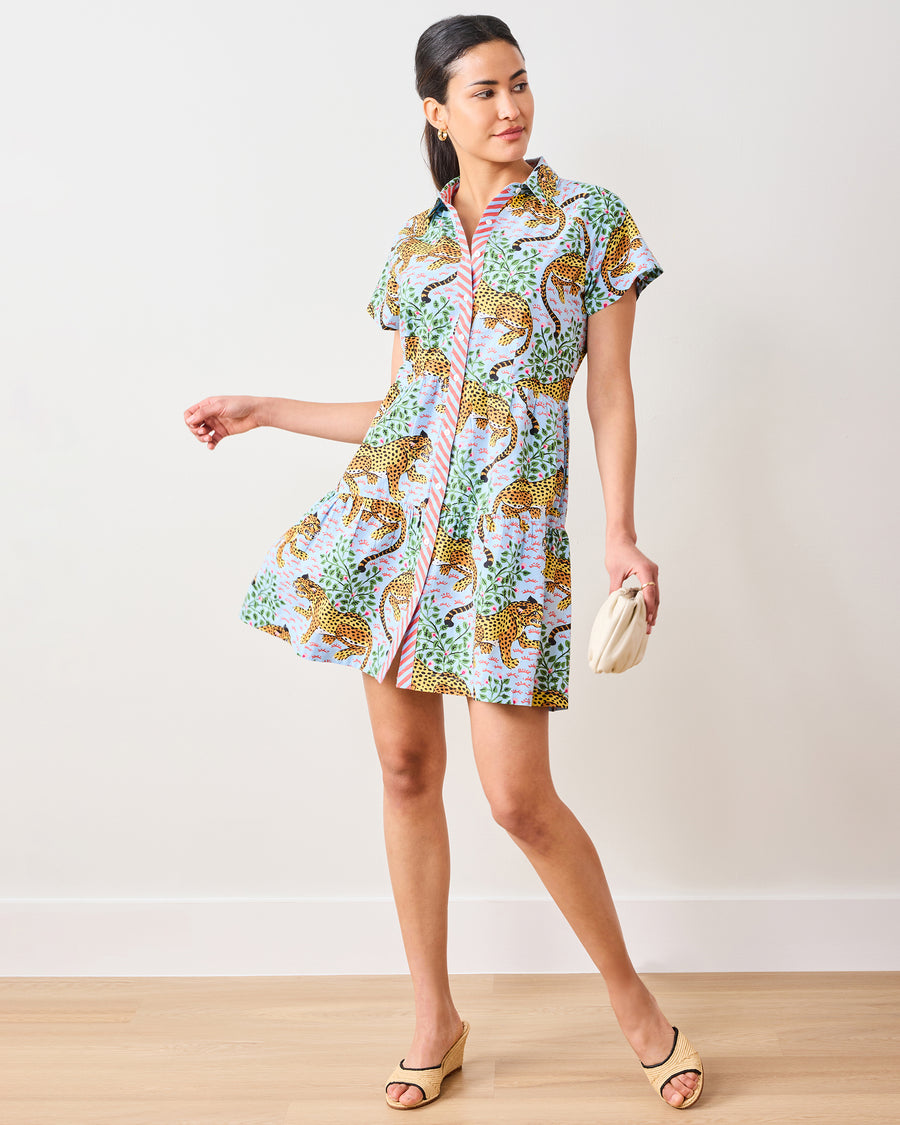 Bagheera - Easy Elegance Dress - Pale Blue - Printfresh
