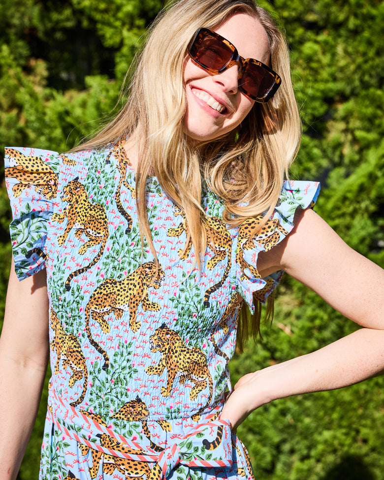 Bagheera - Ready To Ruffle Dress - Navy