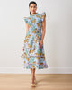 Bagheera - Ready to Ruffle Dress - Pale Blue - Printfresh