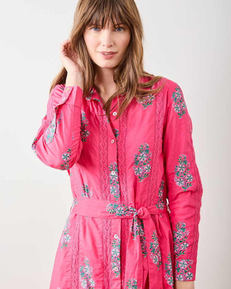 Bouquet Blossoms - Meredith Dress - Hot Pink Printfresh Bouquet Blossoms - Meredith Dress - Hot Pink Printfresh