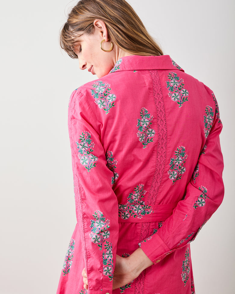 Bouquet Blossoms - Meredith Dress - Hot Pink Printfresh Bouquet Blossoms - Meredith Dress - Hot Pink Printfresh