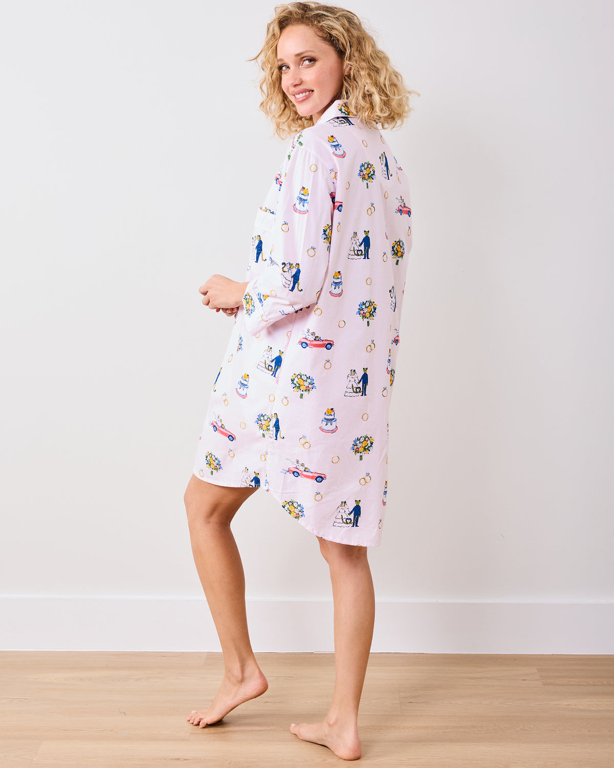 Happily Ever After - Sleep Shirt - Blush - Printfresh
