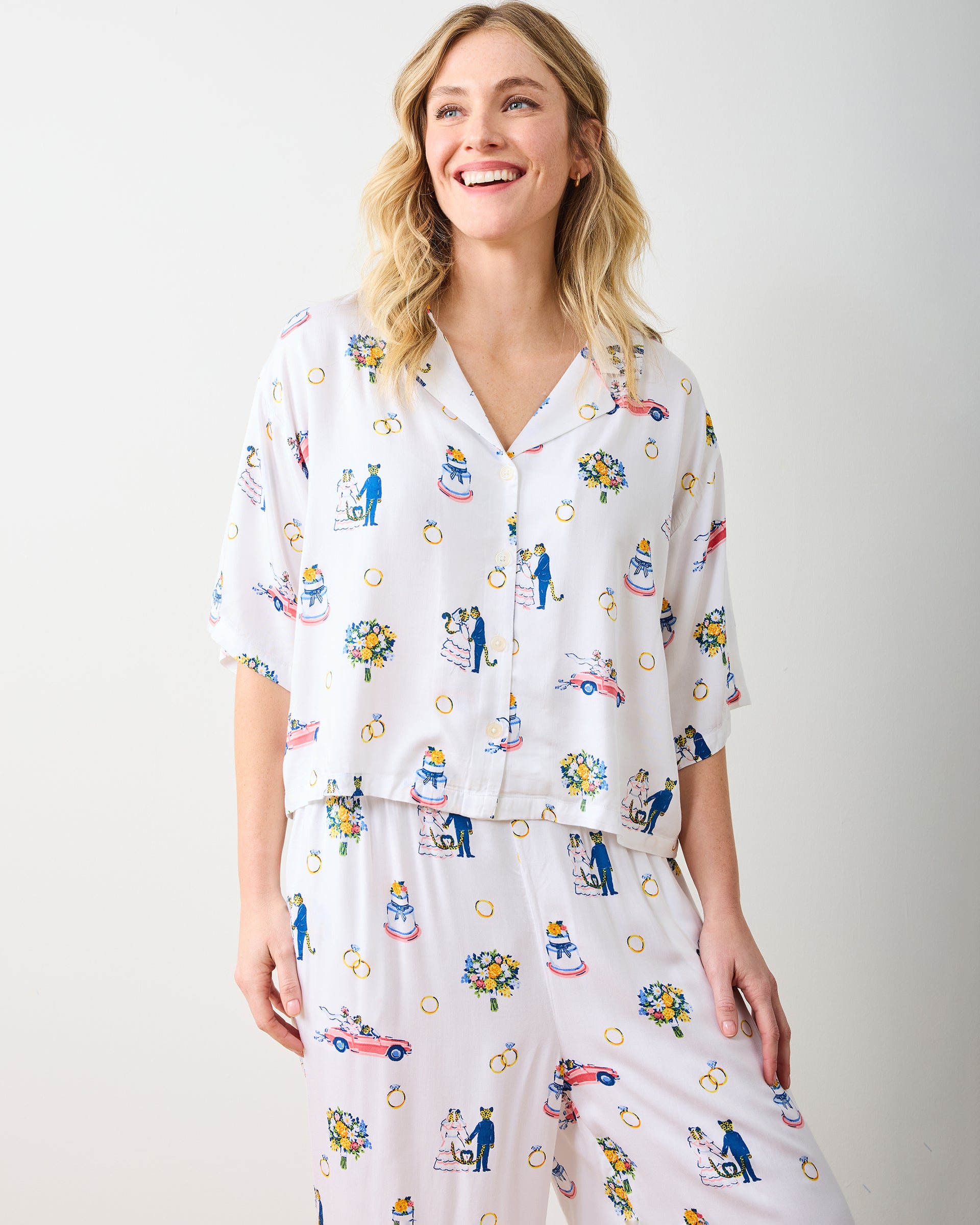 Happily Ever After - Eco Satin Wildest Dreams Set - Cloud - L regular