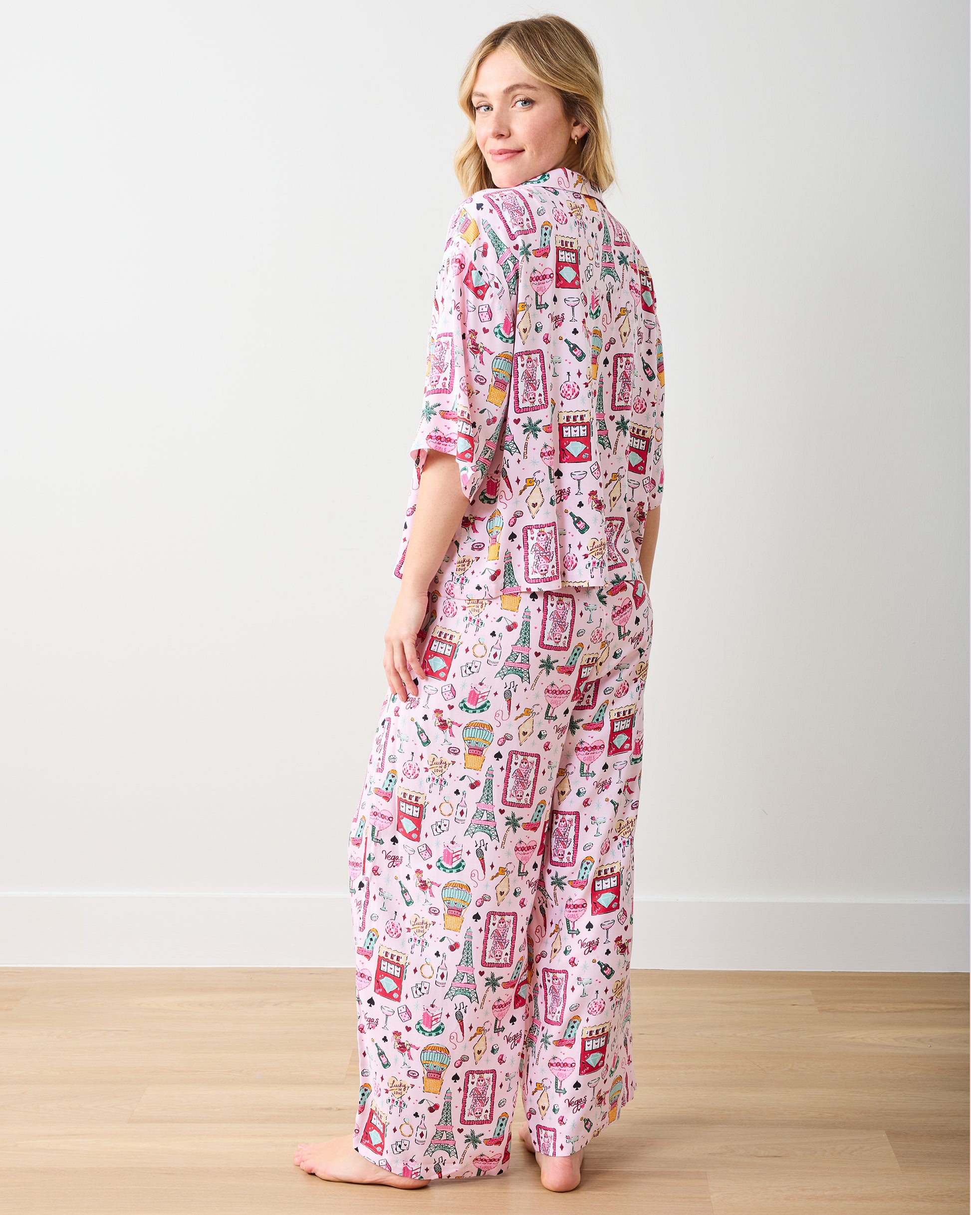 Viva Las Vegas - Eco Satin Wildest Dreams Set - Lucky Pink