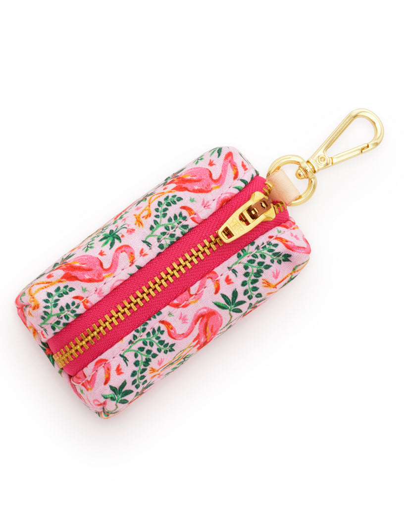 PF x The Foggy Dog Flock of Flamingos - Waste Bag Dispenser - Rose - Printfresh