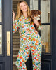 Butterfly Grove - Long PJ Set - Soft Blue - Printfresh