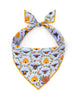 PF x The Foggy Dog Sweet Bee - Dog Bandana - Soft Blue - Printfresh