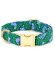 PF x The Foggy Dog Tiger Queen - Dog Collar - Jade - Printfresh
