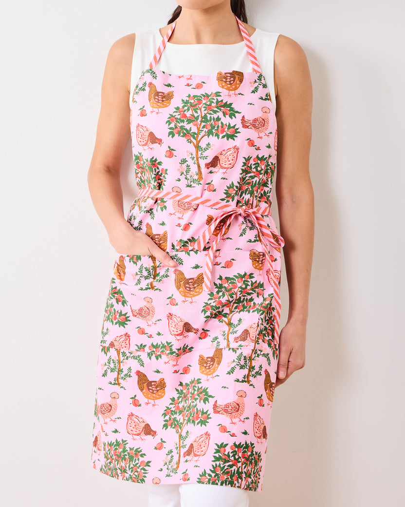Hen House - Apron - Ballet Pink - Printfresh