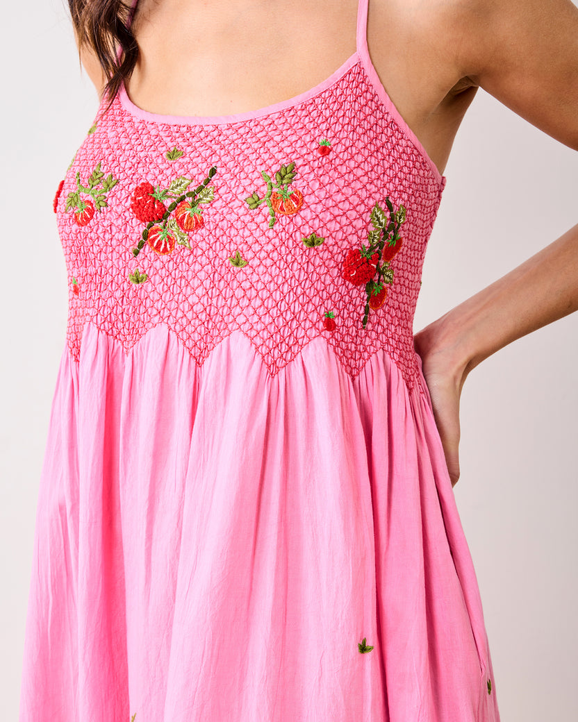 Kitchen Garden - Naya Nightie - Rose - Printfresh