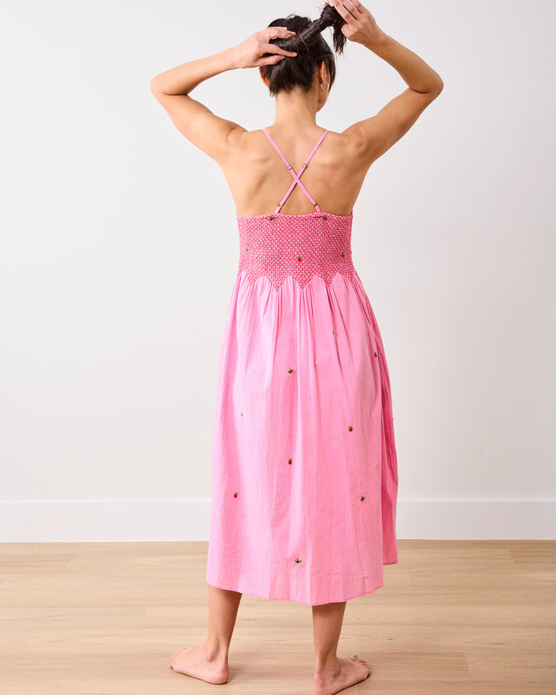 Kitchen Garden - Naya Nightie - Rose - Printfresh