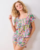 Kitchen Garden - Pintuck Short Set - Rose - Printfresh