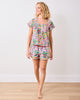 Kitchen Garden - Pintuck Short Set - Rose - Printfresh