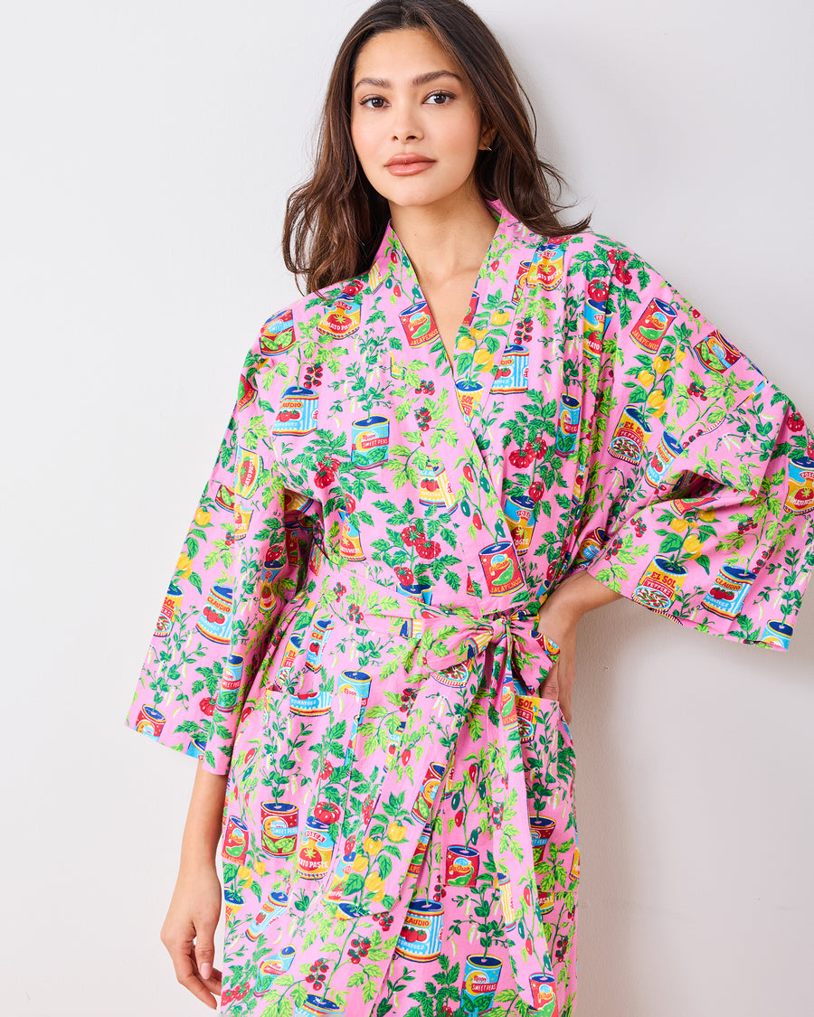 Kitchen Garden - Robe - Rose - Printfresh