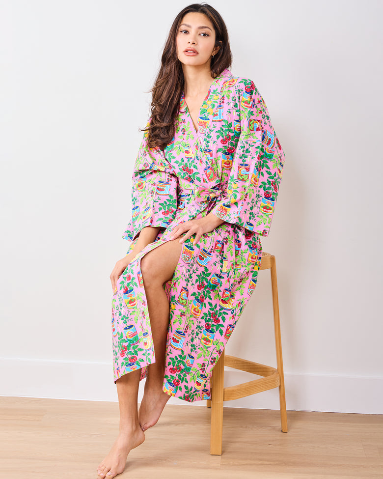 Kitchen Garden - Robe - Rose - Printfresh