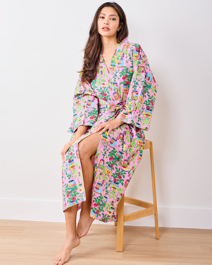 Kitchen Garden - Robe - Rose - Printfresh