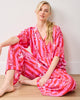 Leopard Stripes - Eco Satin Wildest Dreams Set - Pink Cabana - Printfresh