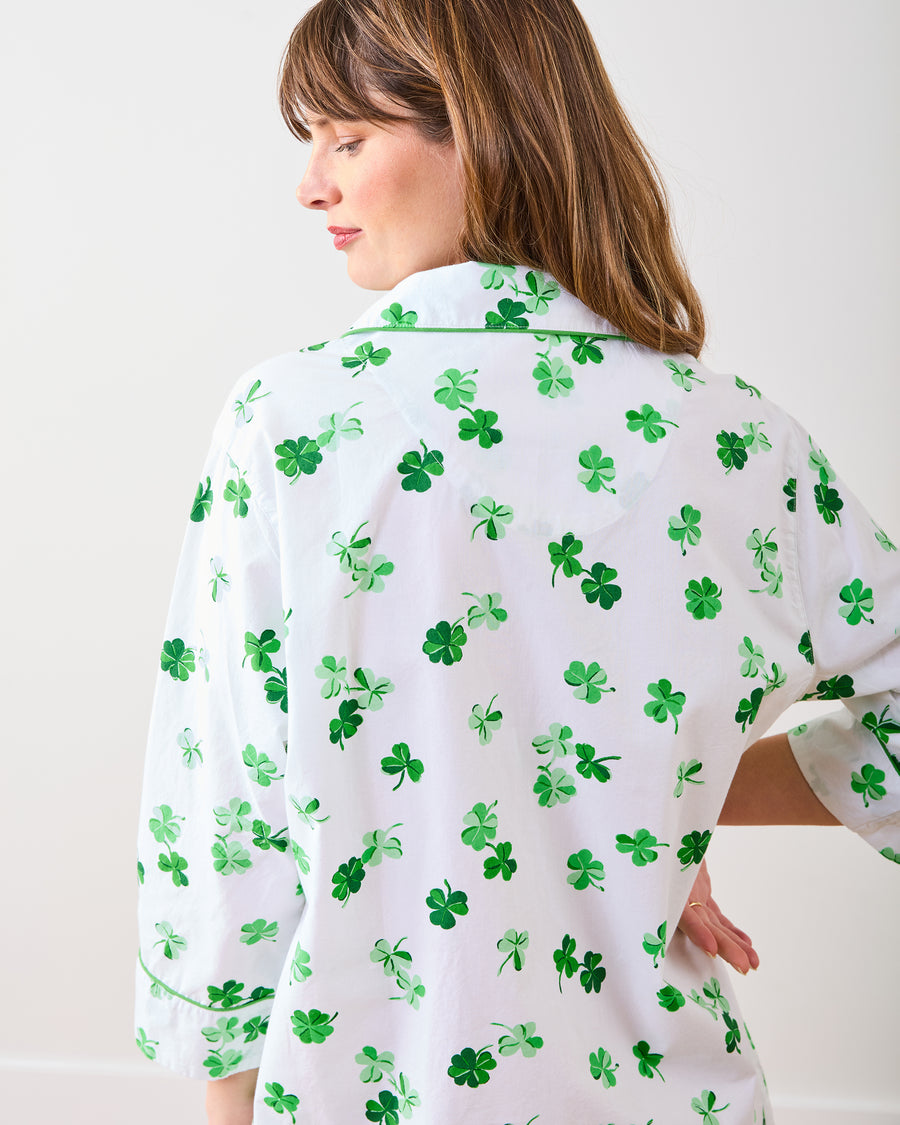 Lucky Clover - Sleep Shirt - Cloud - Printfresh