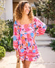 Pelican Palms - Maria Dress - Marina Pink - Printfresh